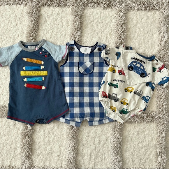 Mud Pie Baby Boys Bundle One Piece 6-9 months - Picture 1 of 8